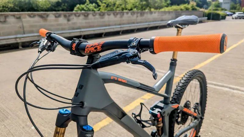 2nd Hand Cube Stereo 140 HPC TM 27.5 XL Mountain Bike 2018 Grey/Black/Orange-6